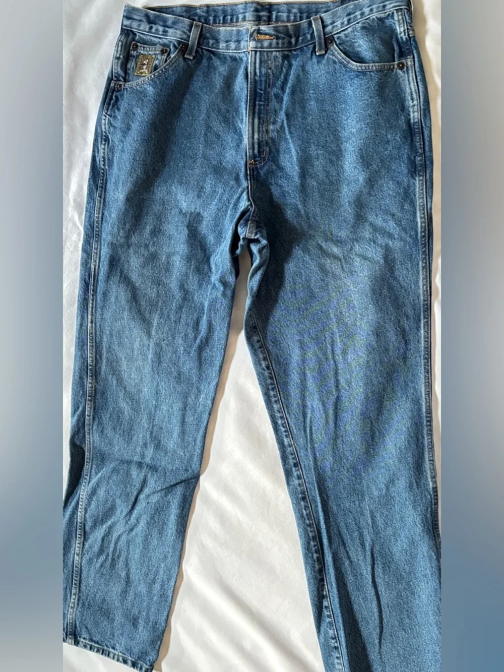 Cinch Jeans Mens 38x34 Straight Leg Blue Denim Western Cowboy Workwear